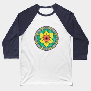 Springtime Daffodil Baseball T-Shirt